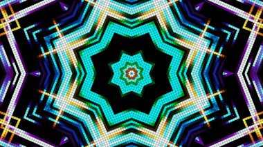 Soyut sürekli değişen ışık, Festival arka plan.