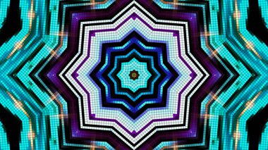 Soyut sürekli değişen ışık, Festival arka plan.