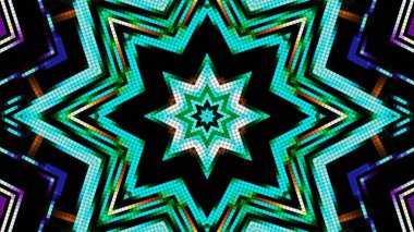 Soyut sürekli değişen ışık, Festival arka plan.