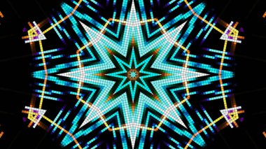 Soyut sürekli değişen ışık, Festival arka plan.