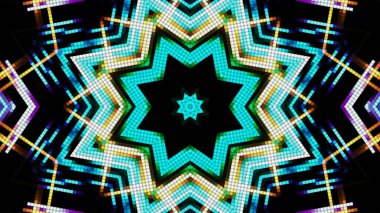 Soyut sürekli değişen ışık, Festival arka plan.