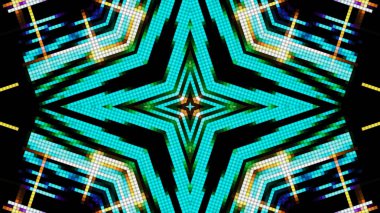 Soyut sürekli değişen ışık, Festival arka plan.