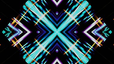 Soyut sürekli değişen ışık, Festival arka plan.