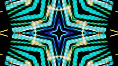 Soyut sürekli değişen ışık, Festival arka plan.