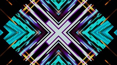 Soyut sürekli değişen ışık, Festival arka plan.