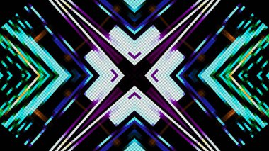 Soyut sürekli değişen ışık, Festival arka plan.