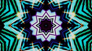 Soyut sürekli değişen ışık, Festival arka plan.