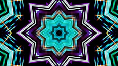 Soyut sürekli değişen ışık, Festival arka plan.