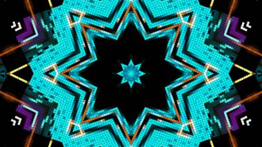 Soyut sürekli değişen ışık, Festival arka plan.