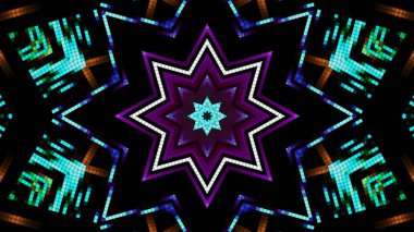 Soyut sürekli değişen ışık, Festival arka plan.