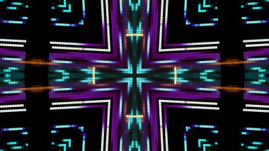 Soyut sürekli değişen ışık, Festival arka plan.