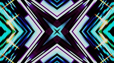 Soyut sürekli değişen ışık, Festival arka plan.