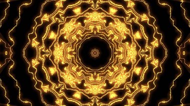 Soyut sürekli değişen ışık, Festival arka plan.