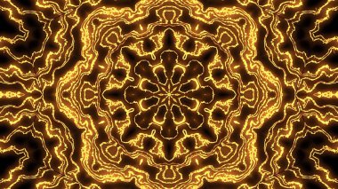 Soyut sürekli değişen ışık, Festival arka plan.