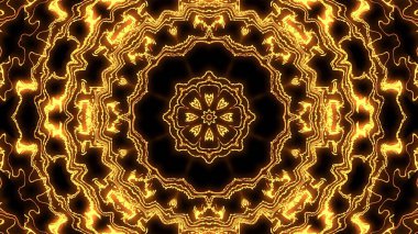 Soyut sürekli değişen ışık, Festival arka plan.