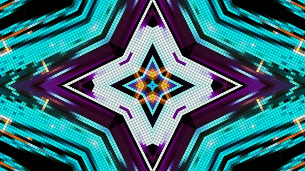 Abstract Kaleidoscopic Lights Festive Background — Stock Photo, Image