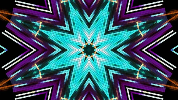 Abstract Kaleidoscopic Lights Festive Background — Stock Photo, Image