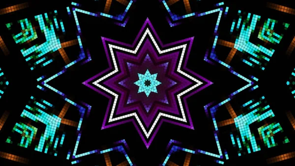 Soyut sürekli değişen ışık, Festival arka plan.