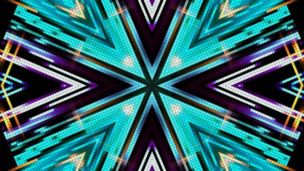 Abstract Kaleidoscopic Lights Festive Background — Stock Photo, Image