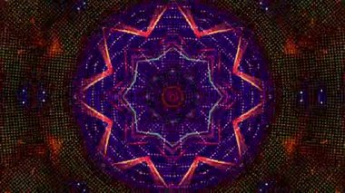 Soyut kaleidescopic club, parti, tv şovları, konserler, müzik korumaları, gece kulüpleri, diskolar ve trance olayları partilerde vj projeksiyonları için sahne ışıkları uygundur.