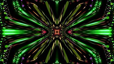 Soyut kaleidescopic club, parti, tv şovları, konserler, müzik korumaları, gece kulüpleri, diskolar ve trance olayları partilerde vj projeksiyonları için sahne ışıkları uygundur.