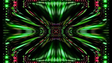 Soyut kaleidescopic club, parti, tv şovları, konserler, müzik korumaları, gece kulüpleri, diskolar ve trance olayları partilerde vj projeksiyonları için sahne ışıkları uygundur.