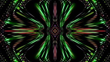 Soyut kaleidescopic club, parti, tv şovları, konserler, müzik korumaları, gece kulüpleri, diskolar ve trance olayları partilerde vj projeksiyonları için sahne ışıkları uygundur.