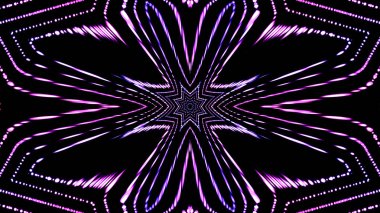 Soyut kaleidescopic Kulübü, parti, sahne ışıkları 