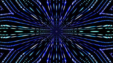 Soyut kaleidescopic Kulübü, parti, sahne ışıkları 