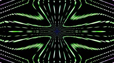 Soyut kaleidescopic Kulübü, parti, sahne ışıkları 