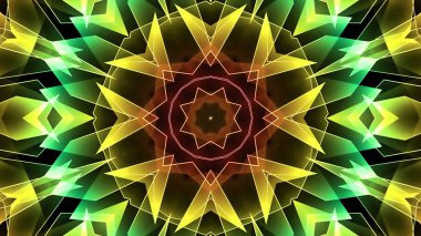 3D dekoratif cam arka plan