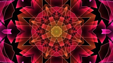 3D dekoratif cam arka plan