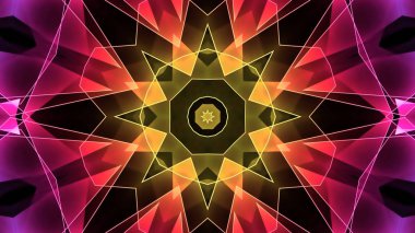 3D dekoratif cam arka plan