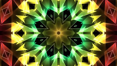 3D dekoratif cam arka plan