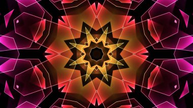 3D dekoratif cam arka plan