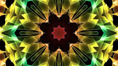 3D dekoratif cam arka plan