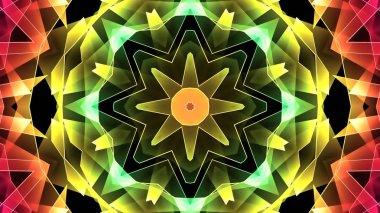 3D dekoratif cam arka plan