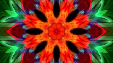 Soyut kaleidescopic club, parti, tv şovları, konserler, müzik korumaları, gece kulüpleri, diskolar ve trance olayları partilerde vj projeksiyonları için sahne ışıkları uygundur.