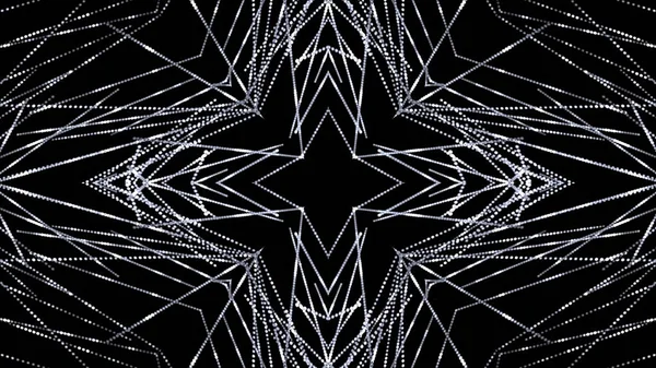 Abstract black and white diamond background