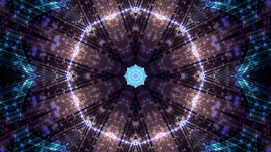 Parlak noktalı ışık arka plan