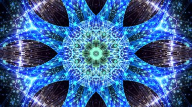 Parlak noktalı ışık arka plan