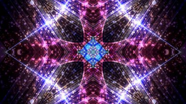 Parlak noktalı ışık arka plan