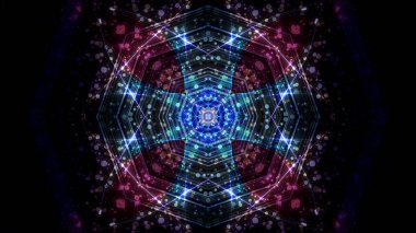 Parlak noktalı ışık arka plan