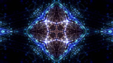 Parlak noktalı ışık arka plan