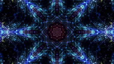 Parlak noktalı ışık arka plan