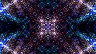 Parlak noktalı ışık arka plan