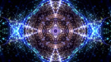 Parlak noktalı ışık arka plan