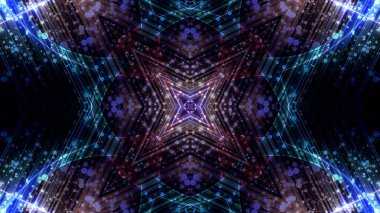 Parlak noktalı ışık arka plan