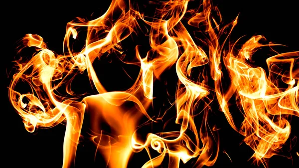 Ogień Streszczenie Tło Uroczysty Stylu — Zdjęcie stockowe