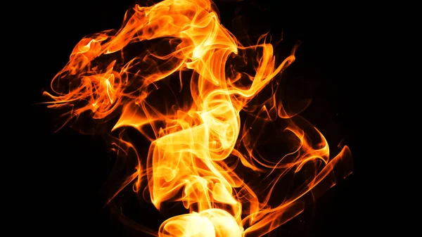 Ogień Streszczenie Tło Uroczysty Stylu — Zdjęcie stockowe